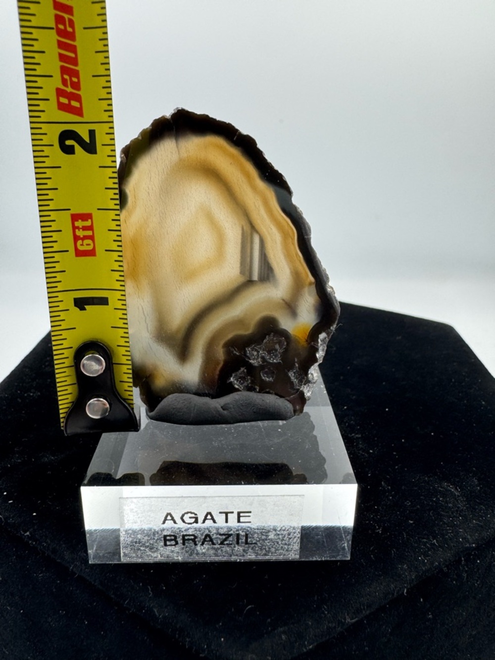 Brazilian Agate Slice - Picture 4 of 4